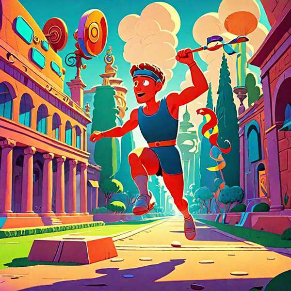 In Het Droste Effect Dorp Staan 2 Standbeelden 